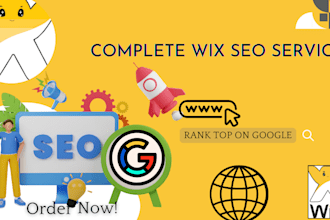 do complete SEO wix rank to the top on google first page