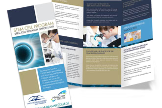 create an attractive brochure