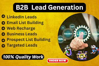 do b2b leads generation and targeted b2b business leads linkedin leads