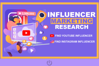 gather the best youtube and instagram influencers list