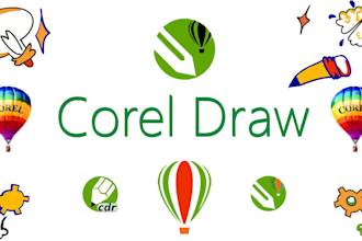 do graphic design using coreldraw