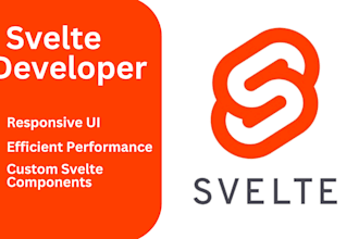 develop svelte, sveltekit web app and fix bugs