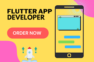 develop android and ios apps in flutter