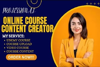 create online course content ecourse course curriculum course creation