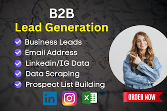 find email address, phone number, b2b lead and linkedin leads