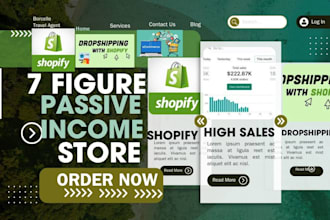 shopify store design shopify bug fix custom coding dropshipping shopify website