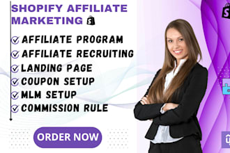 design shopify affiliate marketing program uppromote referral candy goaffpro app