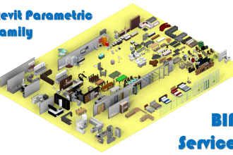model bim parametric revit family
