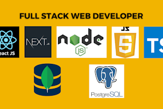 develop web apps using next js, react js, node js, javascript, and typescript