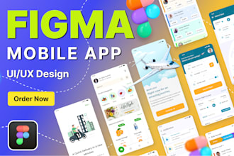 figma app design, mobile app ui ux design, app ui design for IOS and android