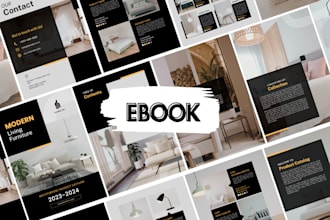 design and write ebooks, brochures, catalogs, resume