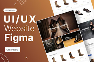 design a modern, figma uiux for responsive web and app