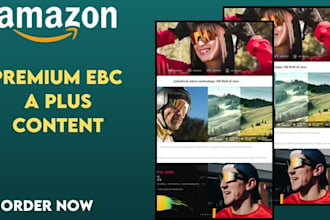 design professional amazon premium ebc and a plus content