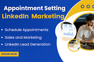 do linkedin marketing and appointment setting