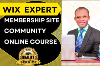 do wix online course set up wix membership site, wix community, leads funnel