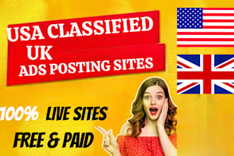 free USA, UK classified ad posting sites on top classified ads website
