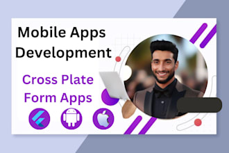 develop cross platform apps with flutter and firebase for android and ios