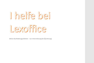 check your bookkeeping at german online  accounting