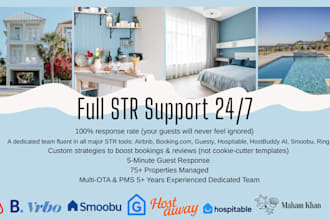 be your airbnb co host and str operations for five star guest expert