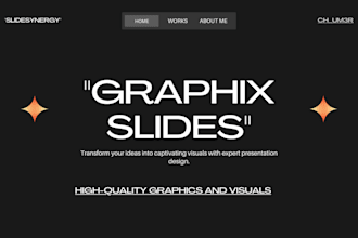 design university projects or presentations or professional slides