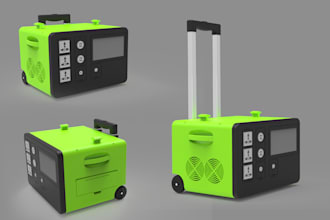 do 3d product rendering and animations
