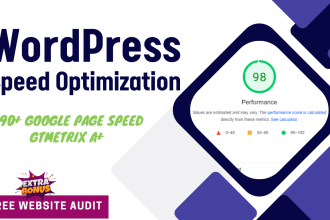 do speed optimization to 90 for google page speed insights and  gt matric