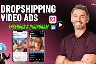create dropshipping video ads and facebook ads