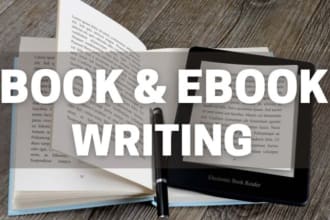 be your ghostwriter for non fiction books and ebooks