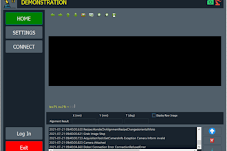 do application with a solid background working with qt and qml