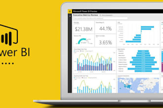 develop custom dashboards in power bi