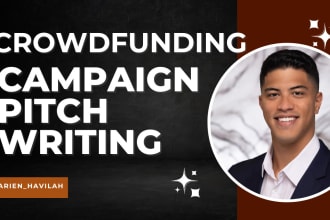 write kickstarter gofundme indiegogo pitch writing crowdfunding campaign pitch