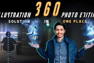 do professional photo editing, illustration and manipulation