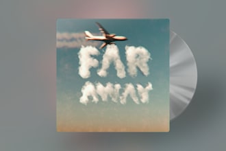 create music album cover art using 3d rendering
