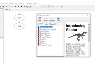 generate personalized raptor flowcharts, algorithms, and pseudocode for you