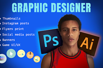 be your long term short term graphic designer