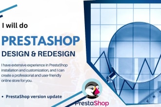 install prestashop on your hosting and design your store