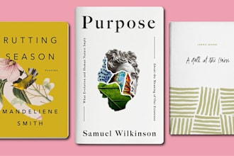design modern book, novel, magazine, ebook cover