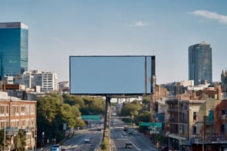 create or display your ad on billboards or social media