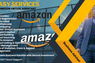 be your amazon virtual assistant and amazon consultant