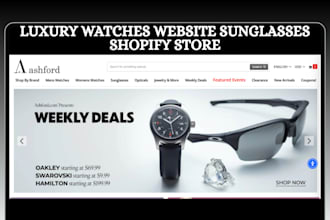 build luxury wrist watch and sunglasses shopify store sunglasses watch website