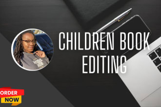 be your children book editor and proofreader