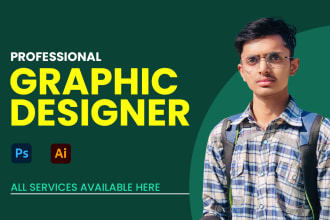 be your professional graphic designer for web or print