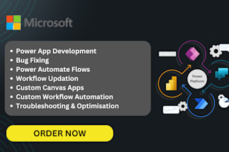 develop powerapps, power automate for your business