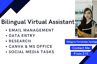 be your reliable bilingual virtual assistant