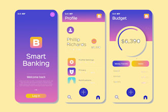 design app screenshots for play store and app store