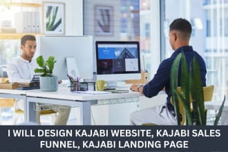 build kajabi website, kajabi sales funnel, kajabi landing page and integrations