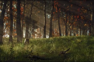 create unreal engine environments, terrain levels and worlds