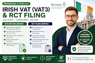 file irish vat and rct return with revenue ireland