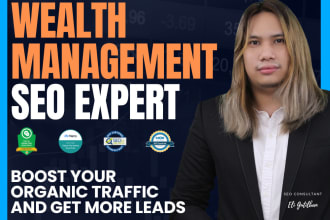 do a data driven SEO for your financial website