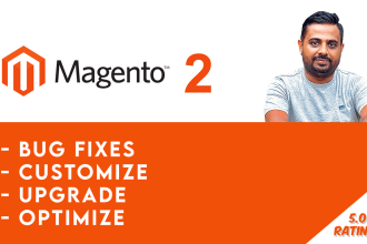 upgrade, fix and customize your magento 2 site